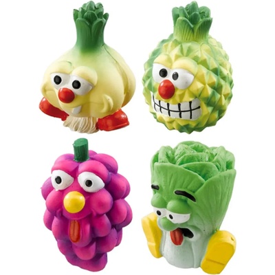 Ferplast Latex Vegetables - Забавна кучешка играчка - гумен зеленчук за дъвчене , 11 см. 1 брой