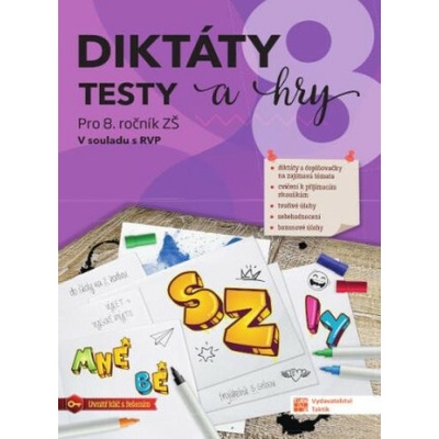 Diktáty, testy a hry 8