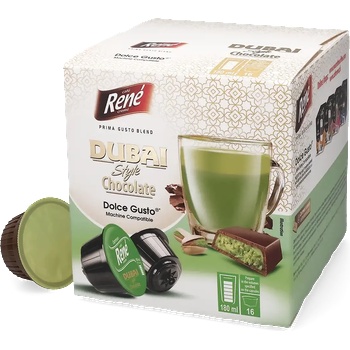 Café René | Шоколад в стил Дубай - 16 капсули за Dolce Gusto