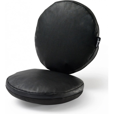 Mima Sada sedacích vankúšikov do stoličky Moon čierna chrom/priehľadná