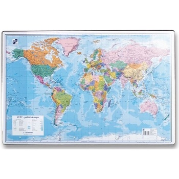 Podložka na stôl mapa sveta 60 X 40 cm