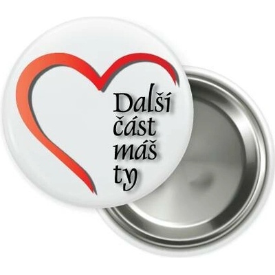 DJ Kolečko Srdíčko Placka 44 mm