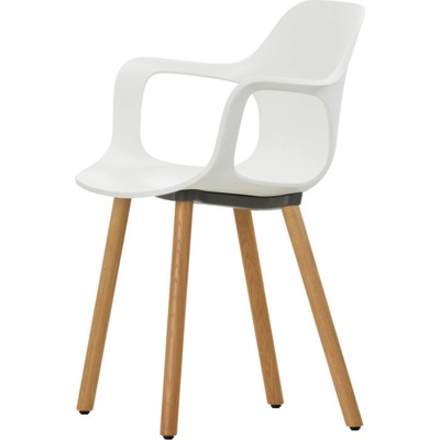 Vitra HAL Armchair Wood white