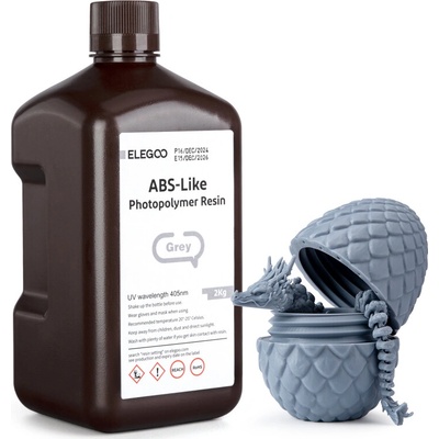 Elegoo ABS-Like 1.0 šedá 2 kg