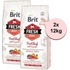 Brit Fresh Beef with Pumpkin Puppy Large 2 x 12 kg