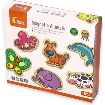 Viga drevené magnetky Zvieratká