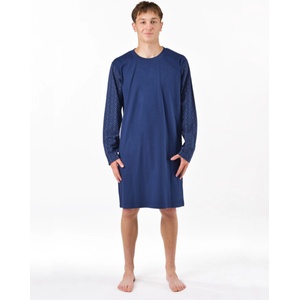 gino Мъжка нощна риза Gino синя gino | Sin | МЪЖЕ | XL - zoot - 41,60 лв