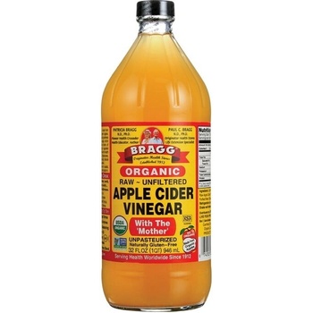 Bragg Bragg, Apple Vinegar, Ябълков оцет, БИО, 946 мл