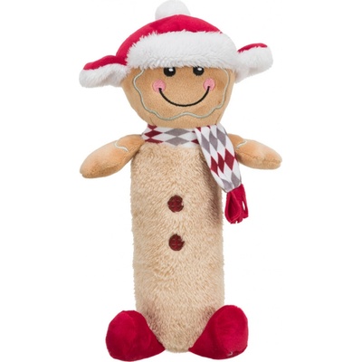 Xmas GINGERBREAD plyšový perníček s pet fliaš vo vnútri 36 cm