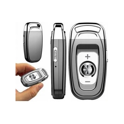 Luxury-goods Hidden Mini Voice Recorder Keychain Key Fob Clip 16GB HD