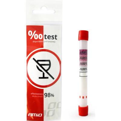 AMiO Jednorazový test na obsah alkoholu