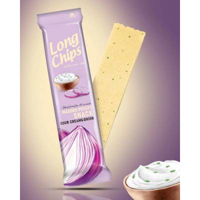 Long Chips Zakysaná smetana a cibule 75 g