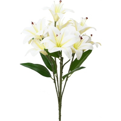 KYTICA ĽALIA x5 51CM BIELA