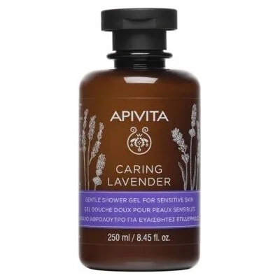 APIVITA Релаксиращ душ - гел за чувствителна кожа с лавандула , Apivita with Lavender & Olive Oil, 250ml