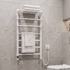 Vertaduro - Електрически радиатор за баня с термостат DOR 155W/230V 80x48 cm IP44 бял десен (VR0111)