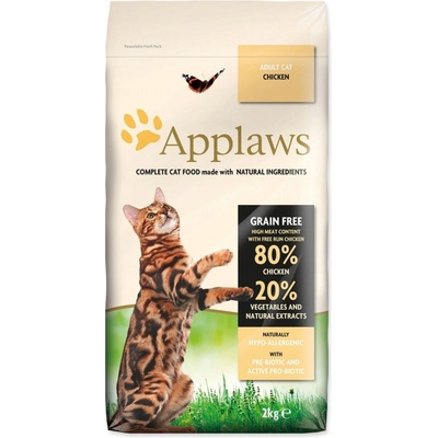 Applaws Cat bez obilovin s kuřecím masem 2 kg