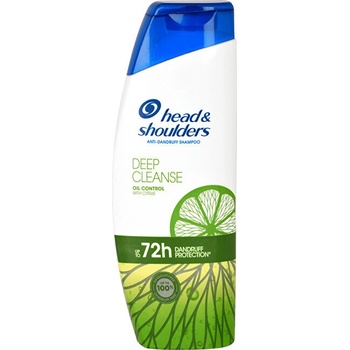 Head & Shoulders Deep Cleanse Oil Control with Citrus šampón na vlasy proti lupinám 300 ml