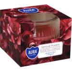 BISPOL Ароматна свещ Bispol Aura - Sensual Flowers, 80 g (sn69-420)
