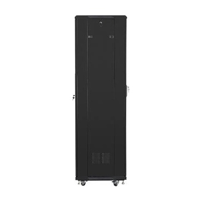 Lanberg rack cabinet 19" free-standing 42U / 600x600 self-assembly flat pack, black (FF01-6642-12B)