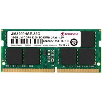 Transcend JetRAM DDR4 32GB 3200MHz CL22 JM3200HSE-32G