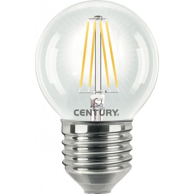 Century LED FILAMENT MINI GLOBE ČIRÁ 6W E27 4000K 806Lm 360d 45x72mm IP20 CEN INH1G-062740 Teplá bílá Čirá