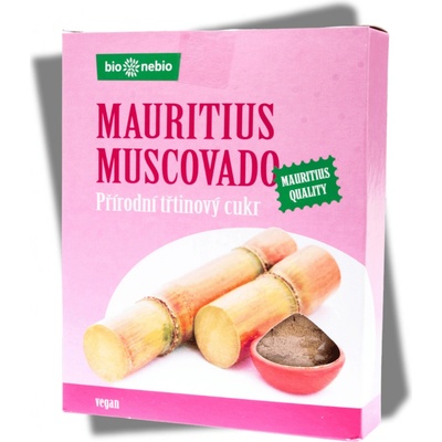 BioNebio Muscovado přírodní třtinový cukr 400 g