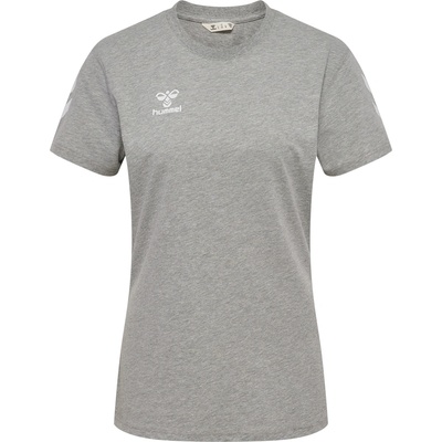 Hummel Hummel Go 2.0 Chevron T-Shirt Women šedá