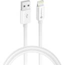 Forcell C703 USB > Lightning, MFI 2,4A/5V 12W, 1m, bílý