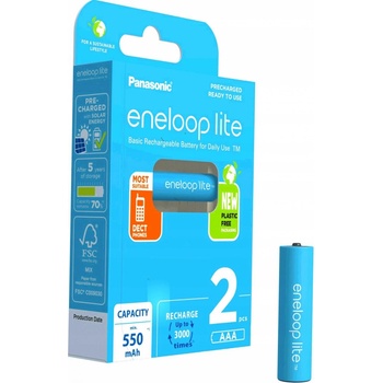 Panasonic Eneloop Lite AAA 2ks 4LCCE/2BE