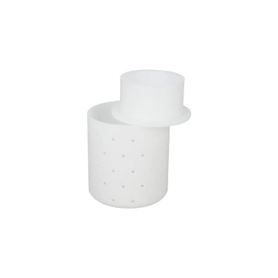MILKY Forma na sýr kulatá s víkem 82x82x90mm