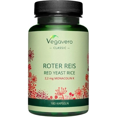 Vegavero Red Yeast Rice [180 капсули]