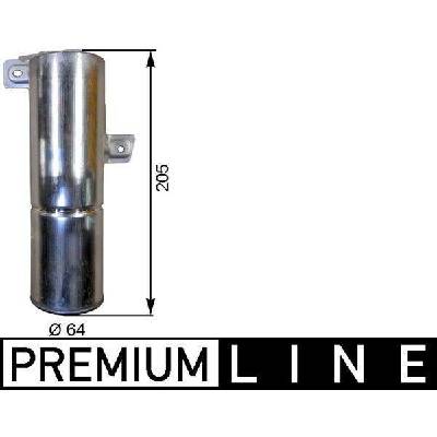 Sušárna, klimatizace MAHLE AD 91 000P (AD91000P)