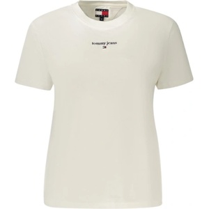 Tommy Hilfiger Дамска тениска с къс ръкав tommy hilfiger, Размер xl, Цвят Бяло (dw0dw23527_biybl)