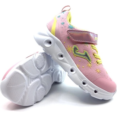 Joma Space JR 2529 svítící tenisky pink