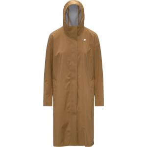 K-Way Дамско палто K-Way Women's Tigrit Stretch 2L Raincoat - Brown Bistre - размер XL (102-5341-0114)