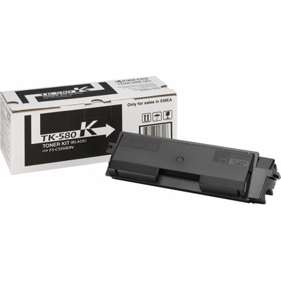 Kyocera Тонер, kyocera tk-580k, черен (1t02kt0nl0)