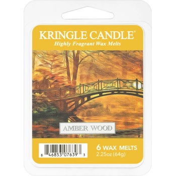 Kringle Candle Amber Wood восък за арома-лампа 64 гр