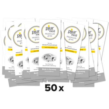 Image 1 of pjur med Premium Glide 1, 5ml 50 pack