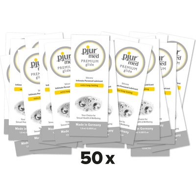 pjur med Premium Glide 1, 5ml 50 pack