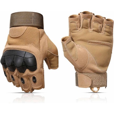 DRAGOWA Tactical Тактически ръкавици Adler къси, каки (DRG077.Khaki)