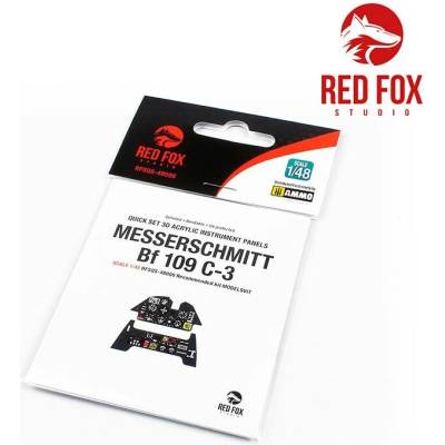 Modelsvit Red Fox Studio Kft. Messerschmitt Bf 109C-3 for kit 1:48