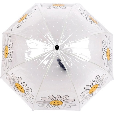 Dívčí průhledný deštník květy - transparent – Sleviste.cz