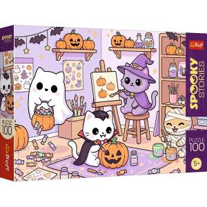 Trefl - Puzzle Spooky Stories: Little Magic Workshop - 100 piese