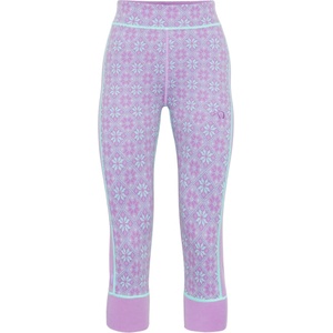 Kari Traa Дамско мериносово термобельо Kari Traa Women's Rose Capri High Waist Merino base layer - Lily (115-1985-0714)