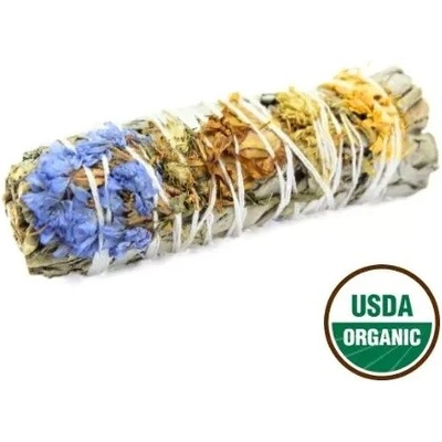Green Tree Svazek pro vykuřování Good Vibes White Sage Šalvěj bílá 10 cm 1 ks