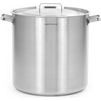 TECHNICA Hniec vysoký 50,3 l, priemer 400 mm, z nehrdzavejúcej ocele s pokrievkou Platinum Line