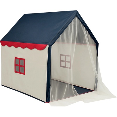 Aga4Kids Dětský hrací stan Domeček Béžový – Zbozi.Blesk.cz