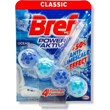 Bref ароматизатор за тоалетна чиния, Power aktiv, 1х55гр, Океан