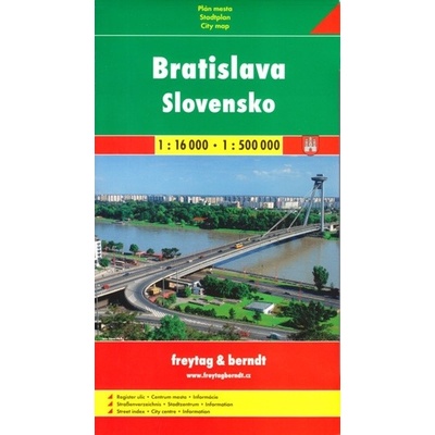Bratislava Slovensko 1:16 0001:500 000 SHOCart