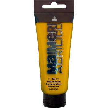 Maimeri Acrilico АКРИЛНА боя Transparent Yellow 122 75 ml 1 бр (M0916122)